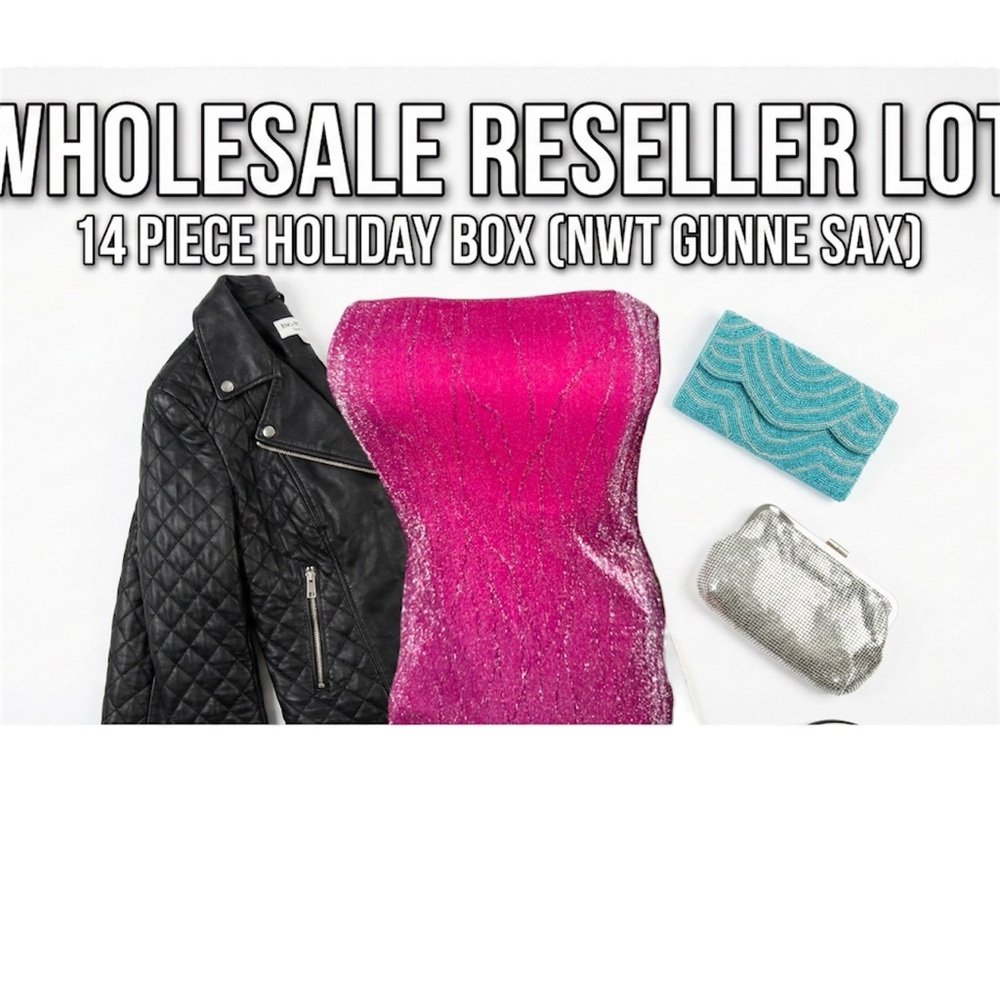 WHOLESALE Reseller Box: 14pc Holiday Party Lot (NWT Gunne Sax)**
